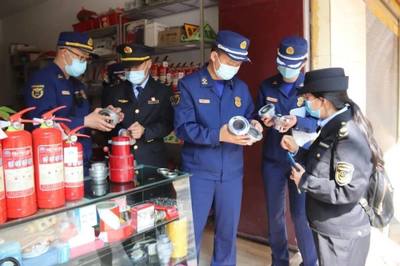 筑牢消防安全“防护网” 曲靖消防在行动与消防器材销售服务