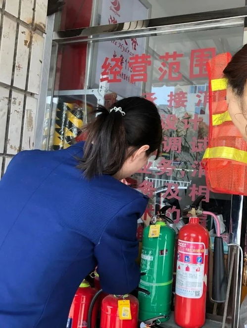 集美消防在行动 筑牢安全防线，规范消防器材销售市场